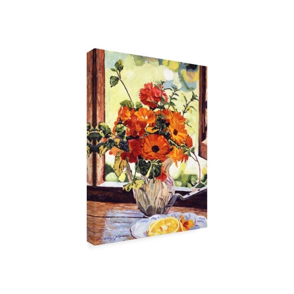 David Lloyd Glover 'Summer House Still Life' Canvas Art,14x19